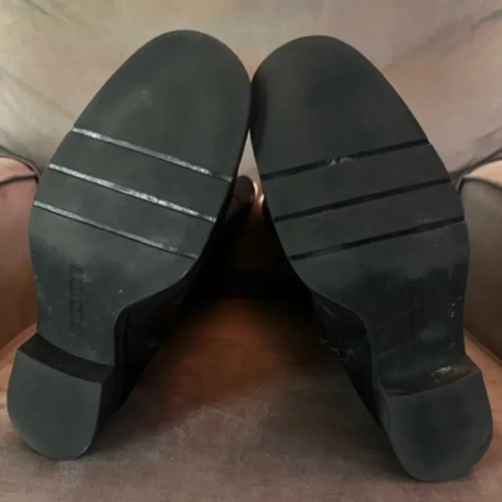 Bandolino Block Heel Riding Boot, Black, Size 10M - Picture 3 of 7